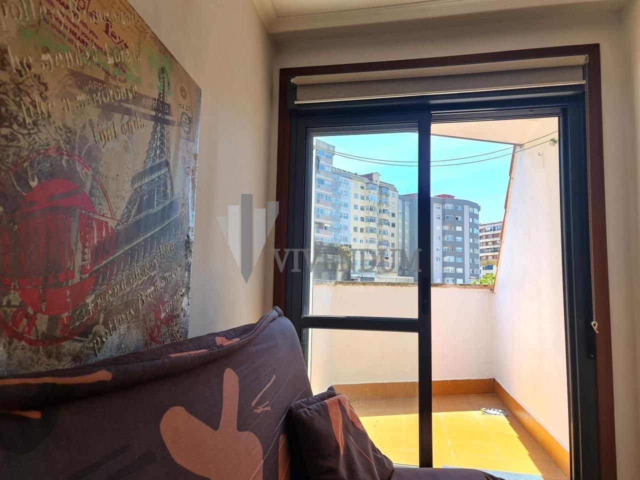 Schlafzimmer von Wohnungen zum verkauf in Vigo  mit Heizung, Terrasse und Möbliert