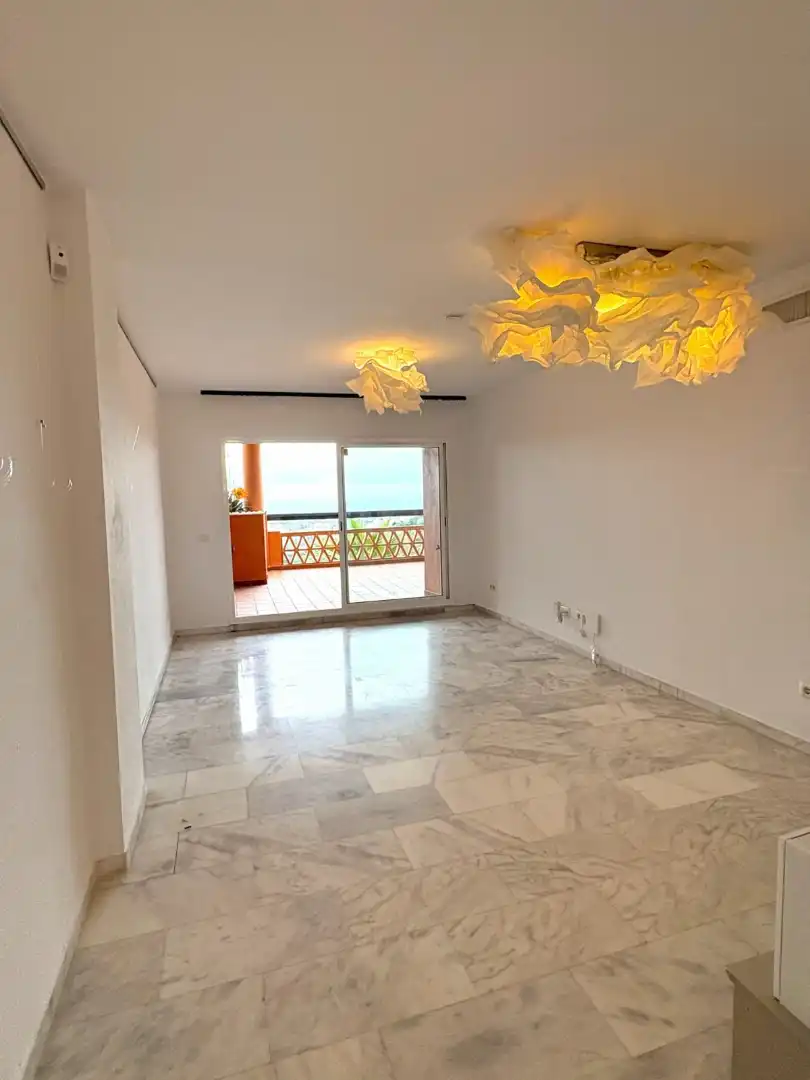 Dining room of Flat for sale in Marbella  with Air Conditioner, Terrace and Storage room