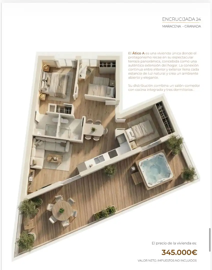 Flat for sale in Maracena  with Air Conditioner, Heating and Terrace