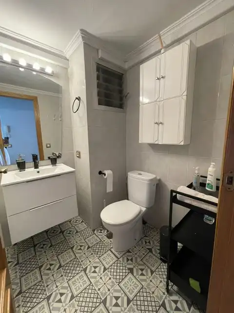 Bathroom of Flat for rent in Alicante / Alacant  with Air Conditioner, Heating and Terrace