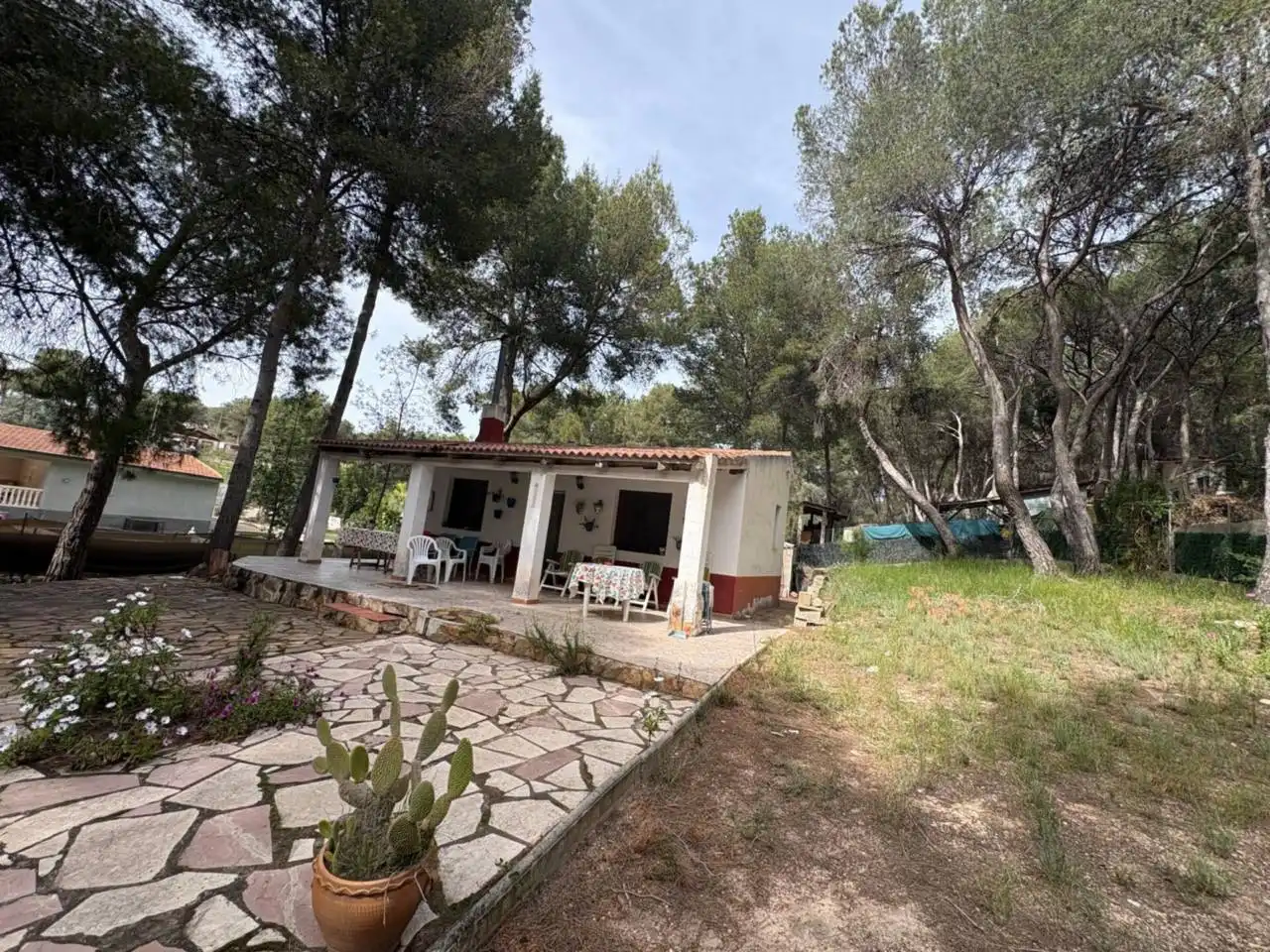 Jardí de Casa o xalet en venda en Tibi amb Calefacció i Jardí privat