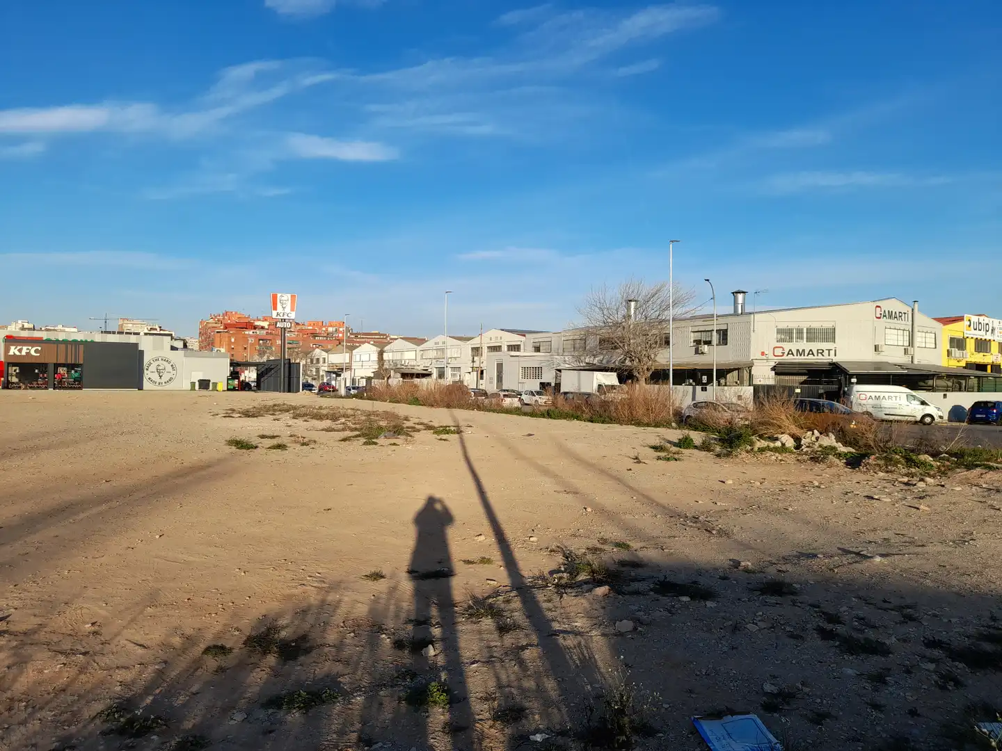 Vista exterior de Terreno industrial de alquiler en Ripollet