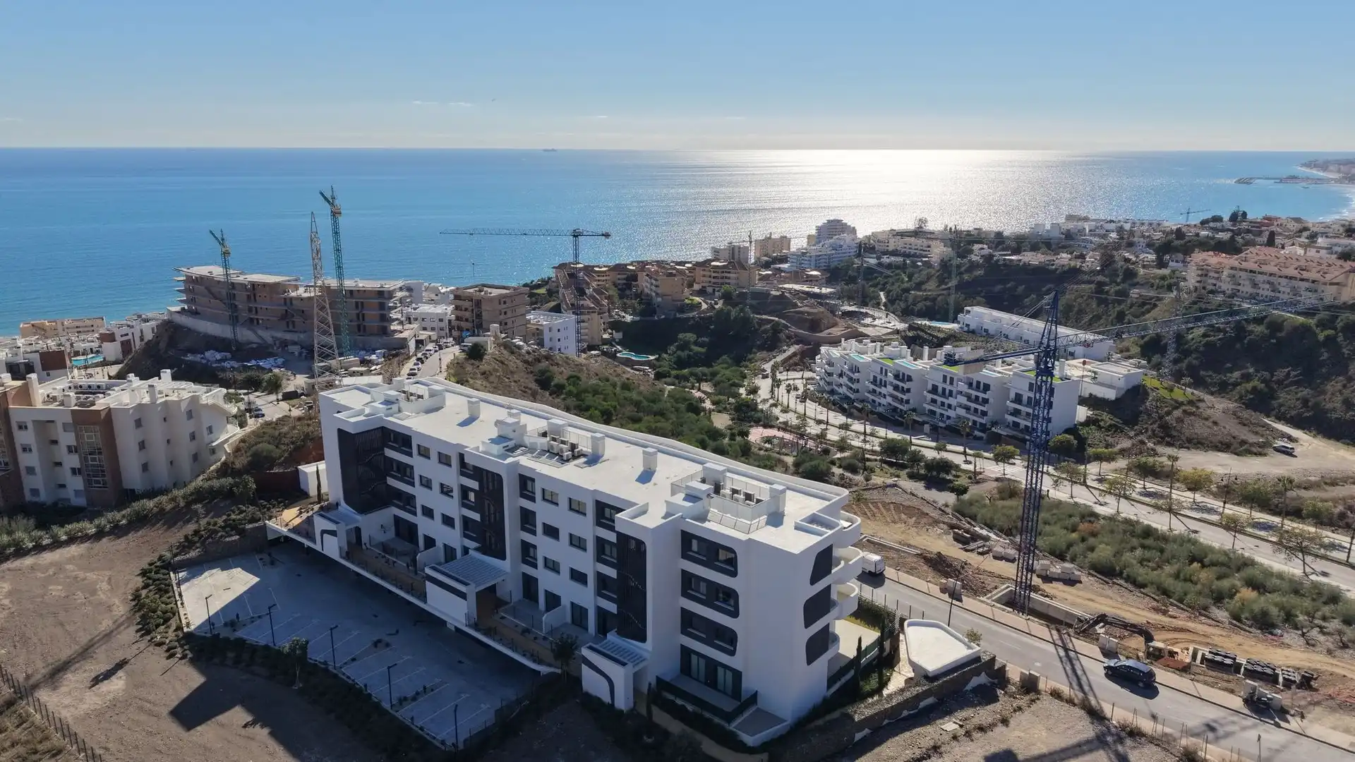 Außenansicht von Dachboden zum Verkauf in Fuengirola mit Terrasse