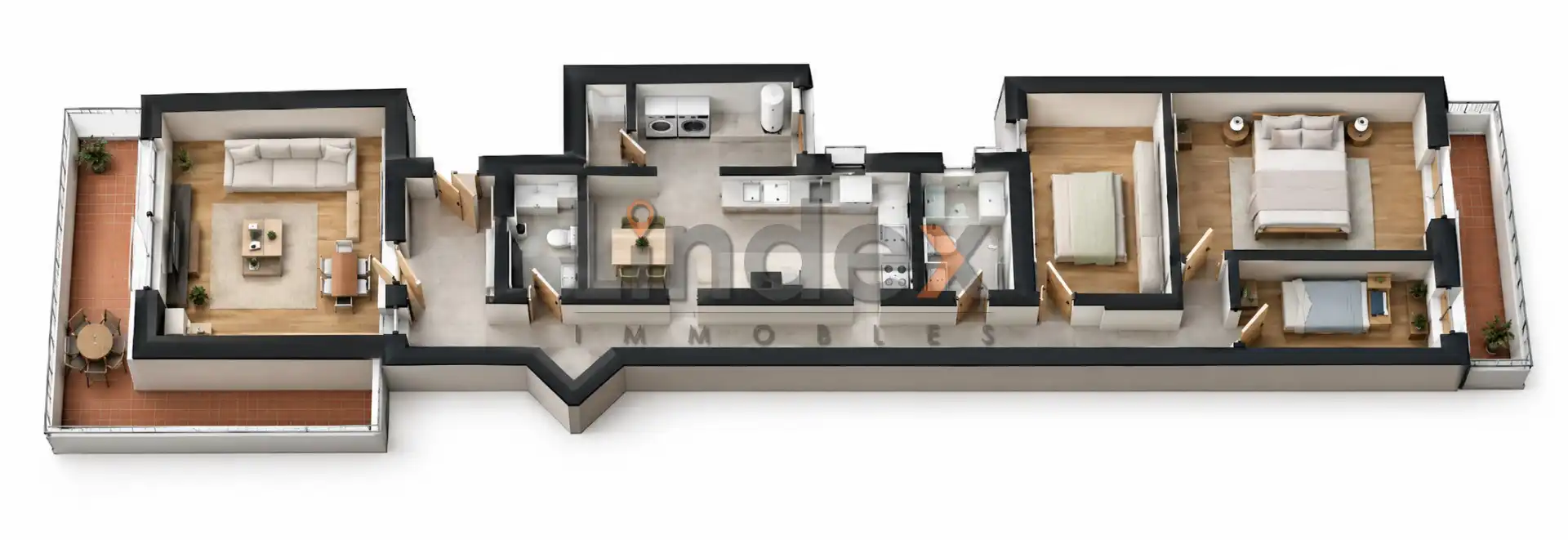 Wohnung mit Terrasse zum Verkauf in Ronda d'Alfons X el Savi, imagen 15