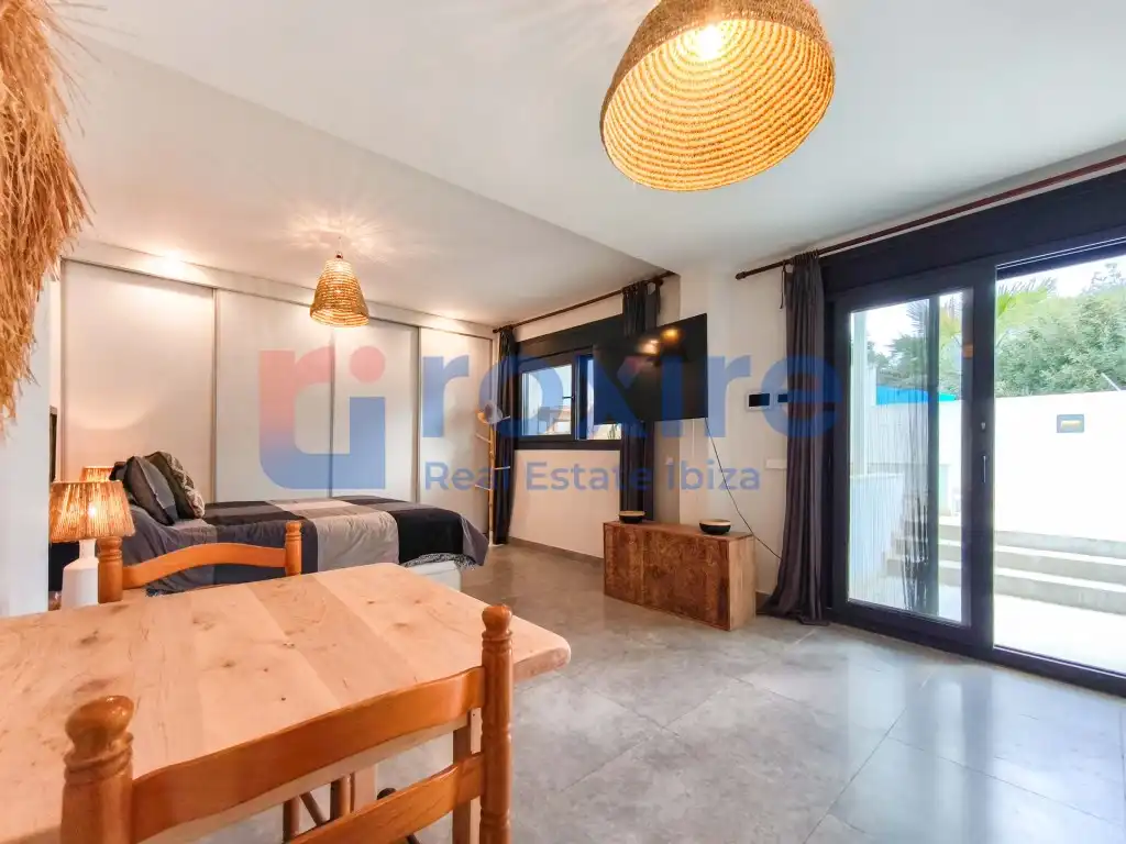 Vista exterior de Estudio en venta en Sant Josep de sa Talaia con Aire acondicionado, Terraza y Piscina