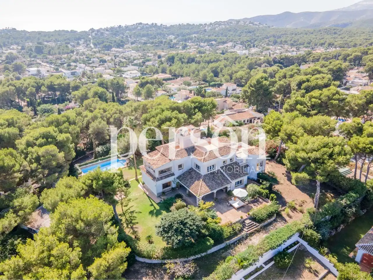 Exterior view of Houses for sale in Jávea / Xàbia  with Air Conditioner, Heating and Private garden