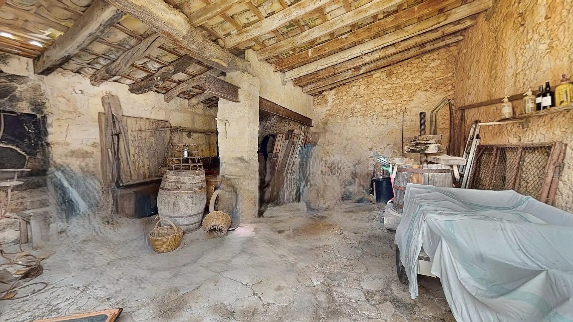 Cuina de Casa o xalet en venda en Santa Eugènia amb Jardí privat
