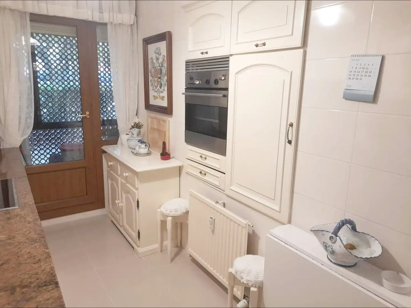 Cocina de Piso en venta en Getxo  con Calefacción, Jardín privado y Trastero