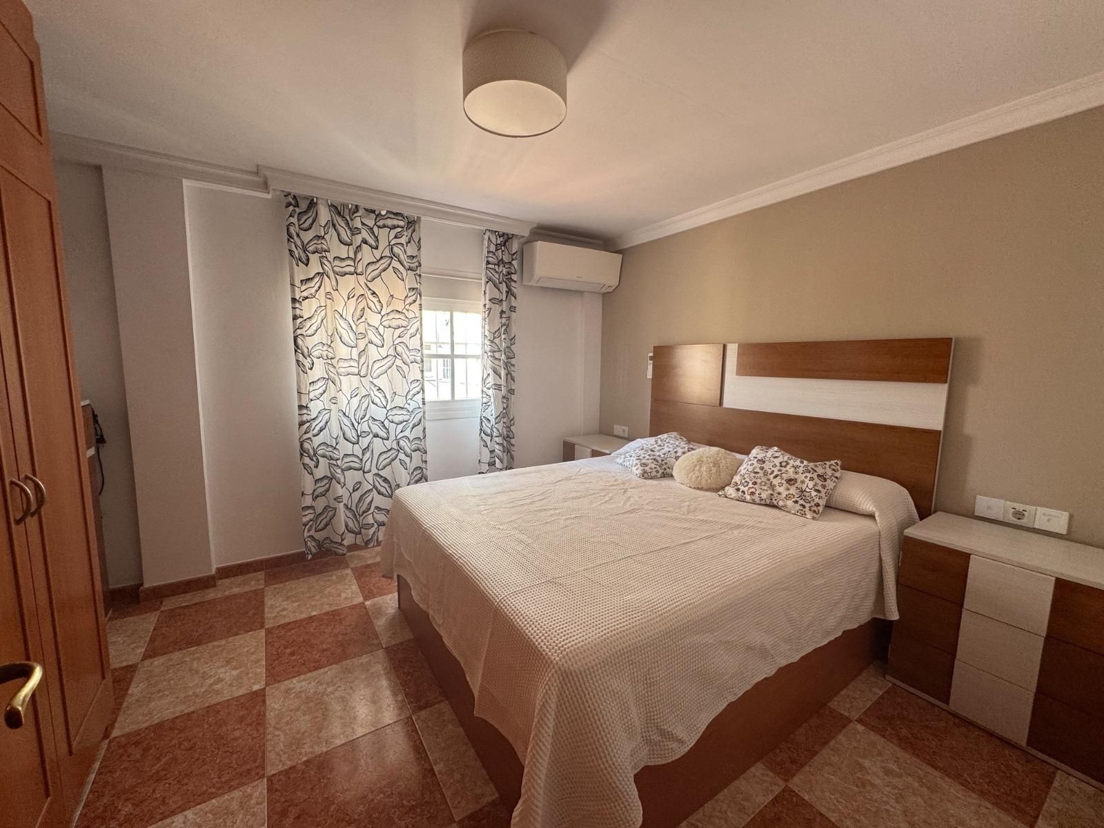 Bedroom of Flat for sale in Málaga Capital  with Air Conditioner