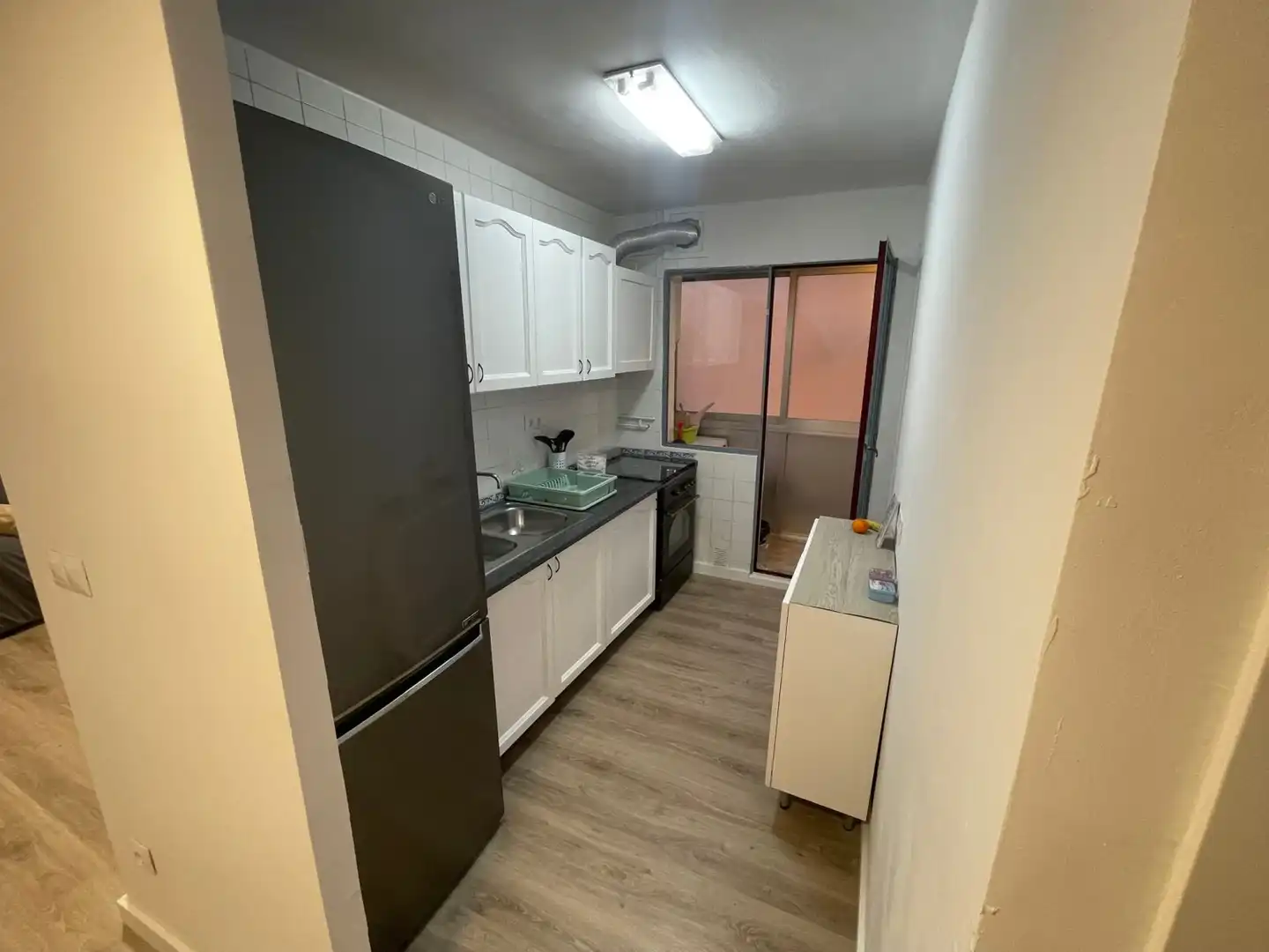 Kitchen of Flat for rent in Valencia  with Air Conditioner, Heating and Terrace