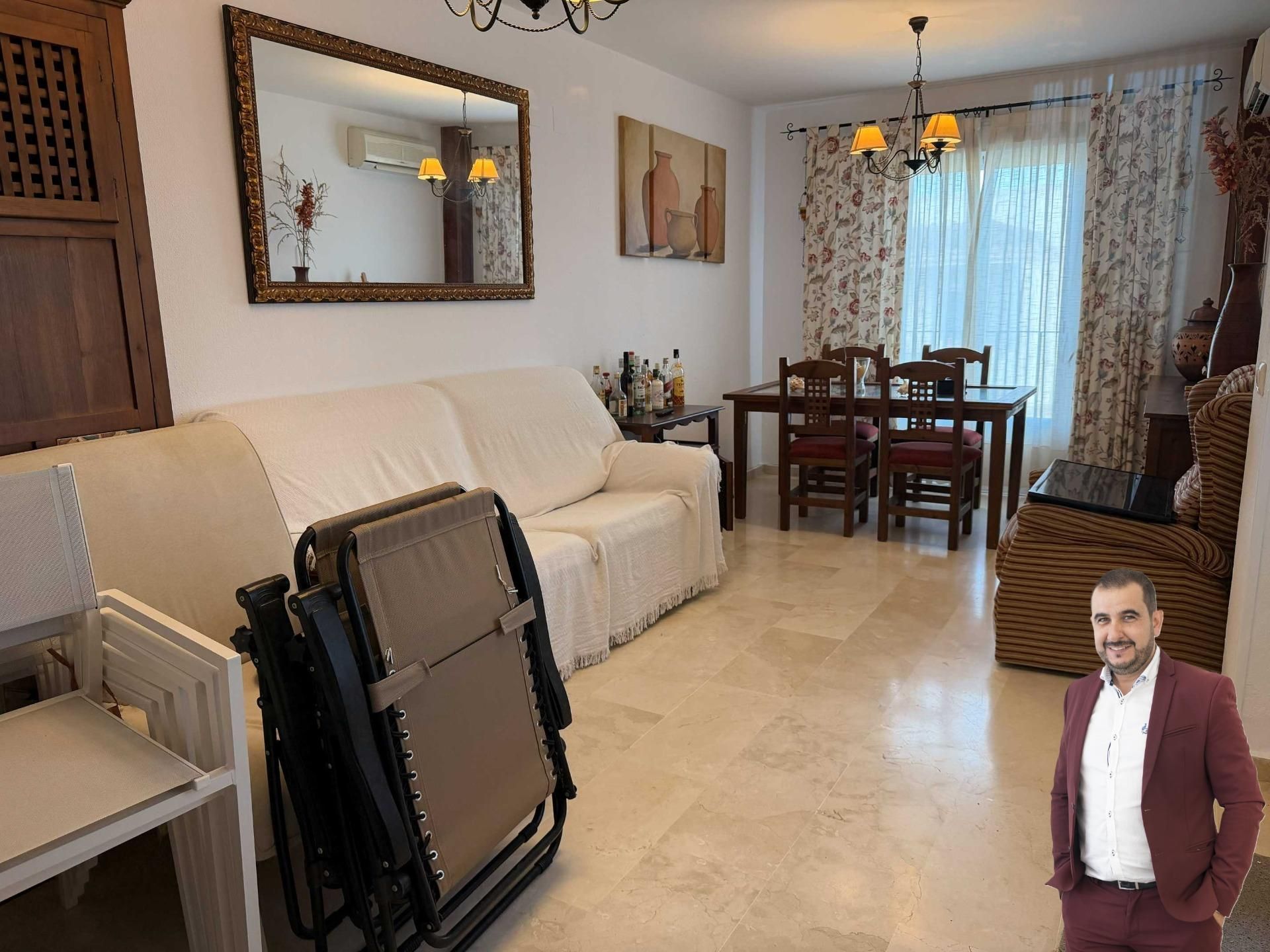 Menjador de Àtic en venda en Chipiona amb Aire condicionat, Terrassa i Traster