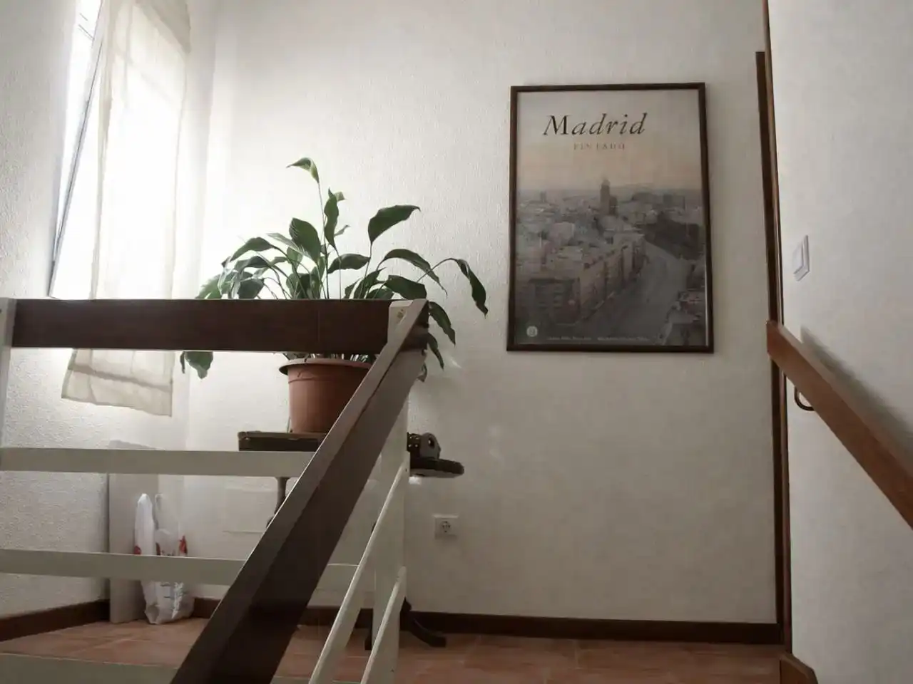 Sala de estar de Piso en venta en Collado Mediano con Jardín privado y Trastero