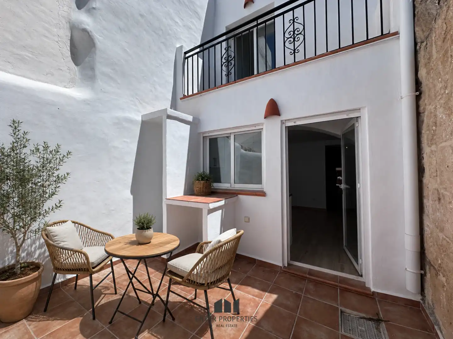 Terraza de Finca rústica en venta en Benitachell / El Poble Nou de Benitatxell con Aire acondicionado y Calefacción