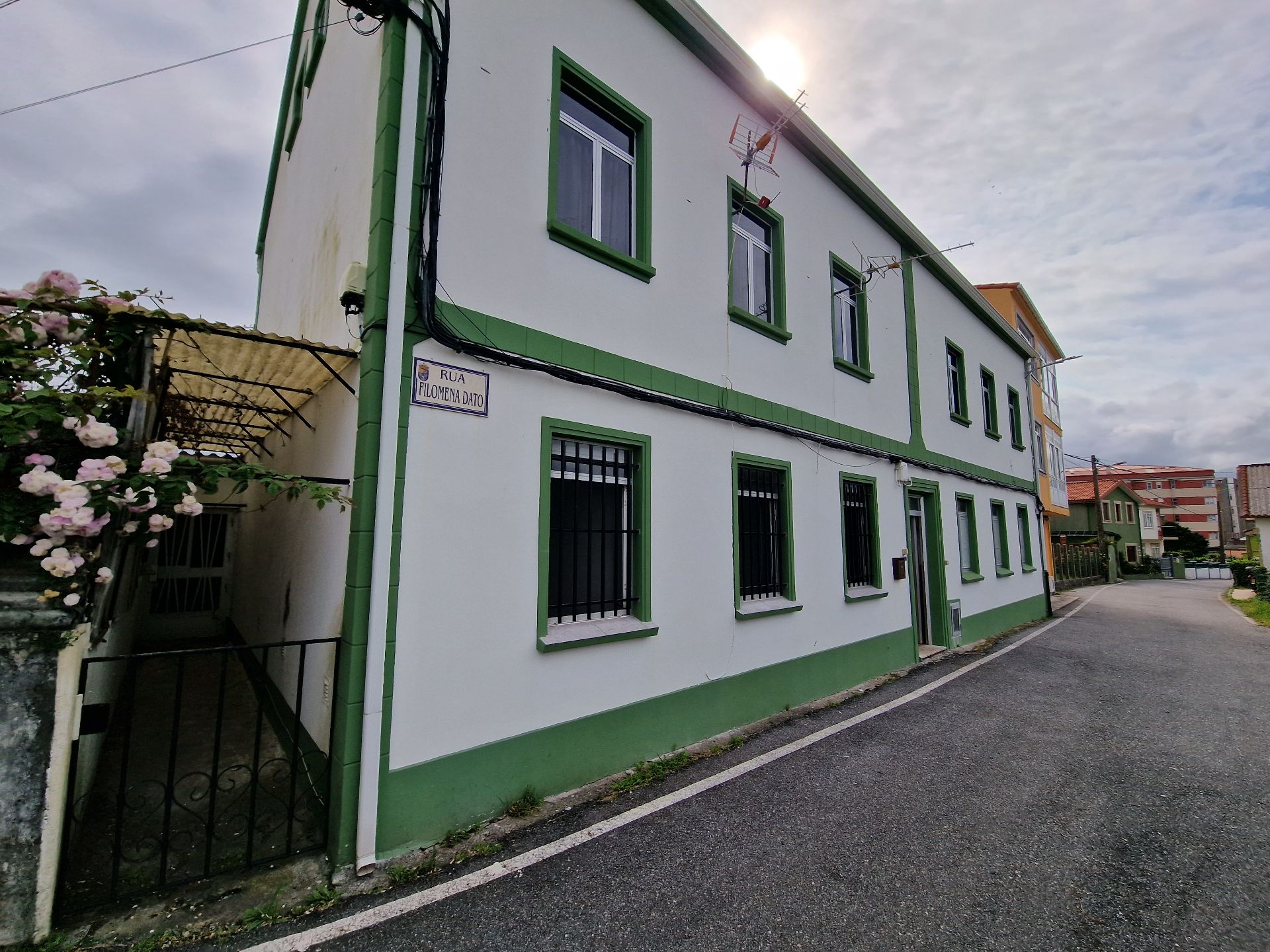 Exterior view of Planta baja for sale in Narón  with Terrace and Storage room