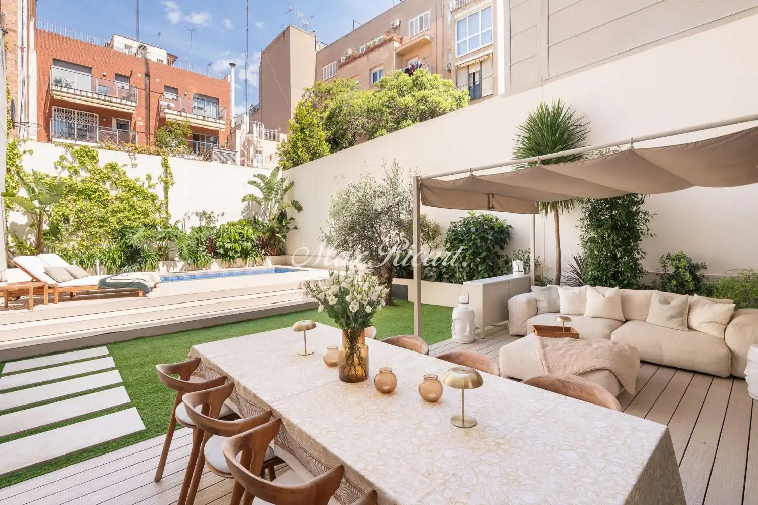 Terrassa de Pis en venda en Barcelona amb Aire condicionat, Terrassa i Piscina