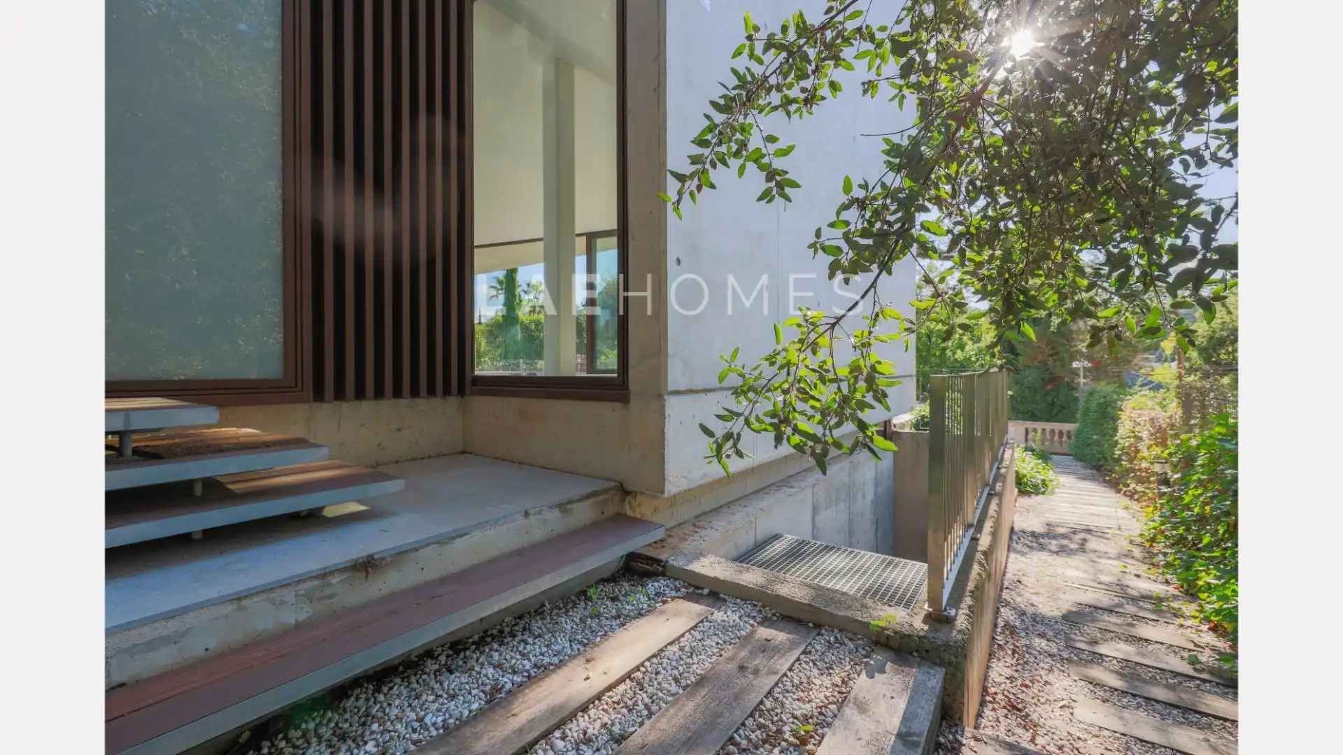 Terraza de Casa o chalet en venta en Sant Cugat del Vallès con Aire acondicionado, Calefacción y Jardín privado