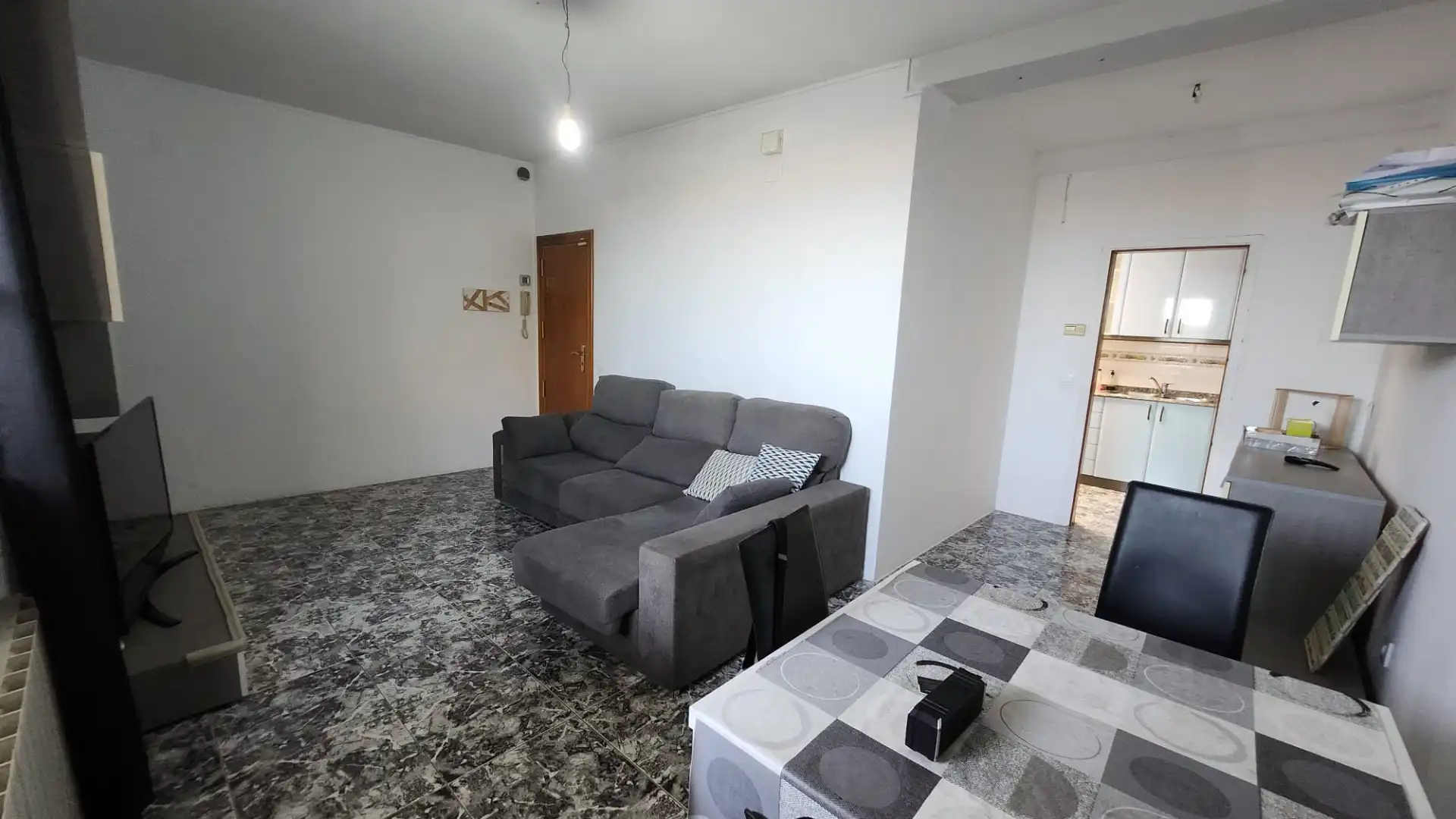 Sala d'estar de Àtic en venda en Barcelona amb Aire condicionat, Calefacció i Terrassa