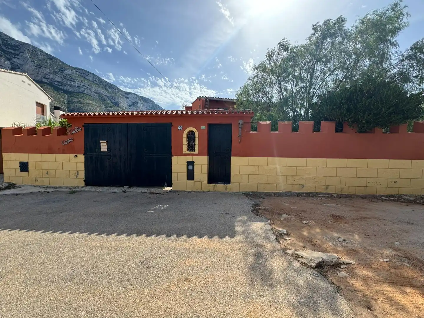 Exterior view of Houses for sale in Dénia  with Air Conditioner, Private garden and Terrace