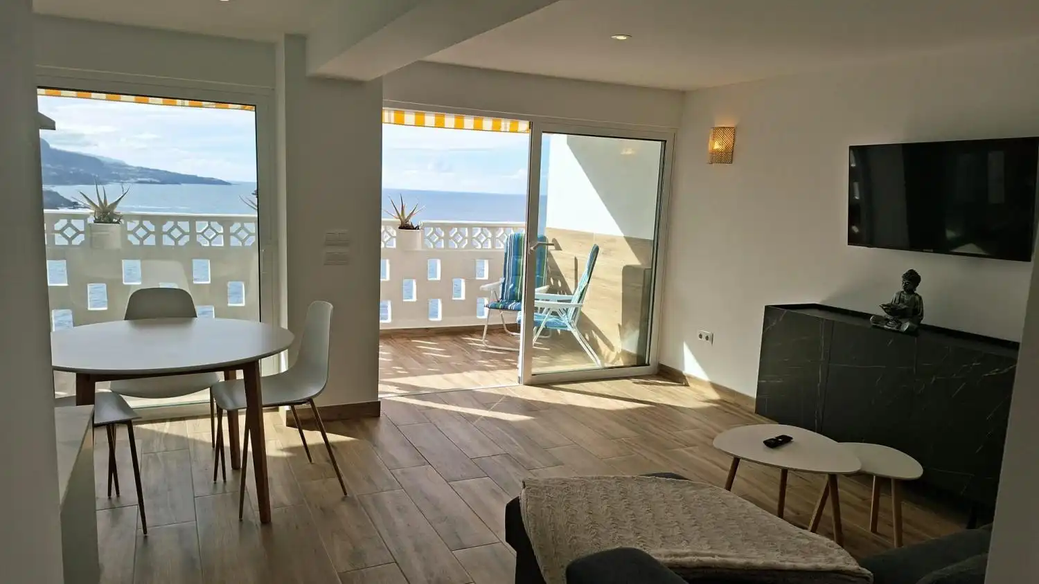 Sala de estar de Piso en venta en Los Realejos con Aire acondicionado, Terraza y Trastero