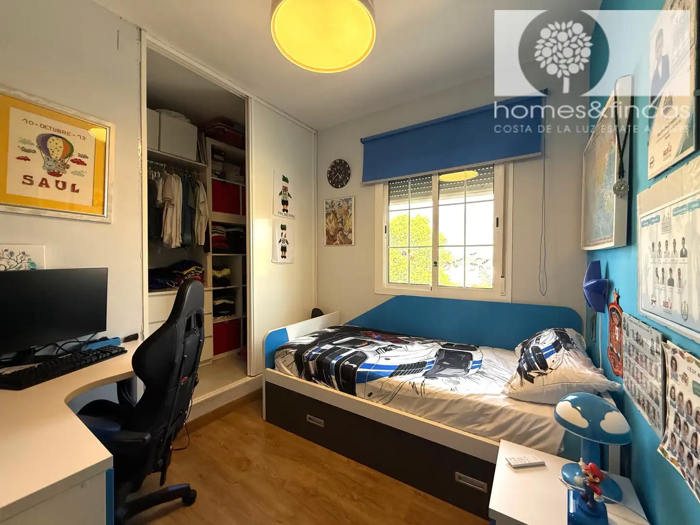 Schlafzimmer von Wohnung zum Verkauf in Ayamonte mit Klimaanlage und Balkon