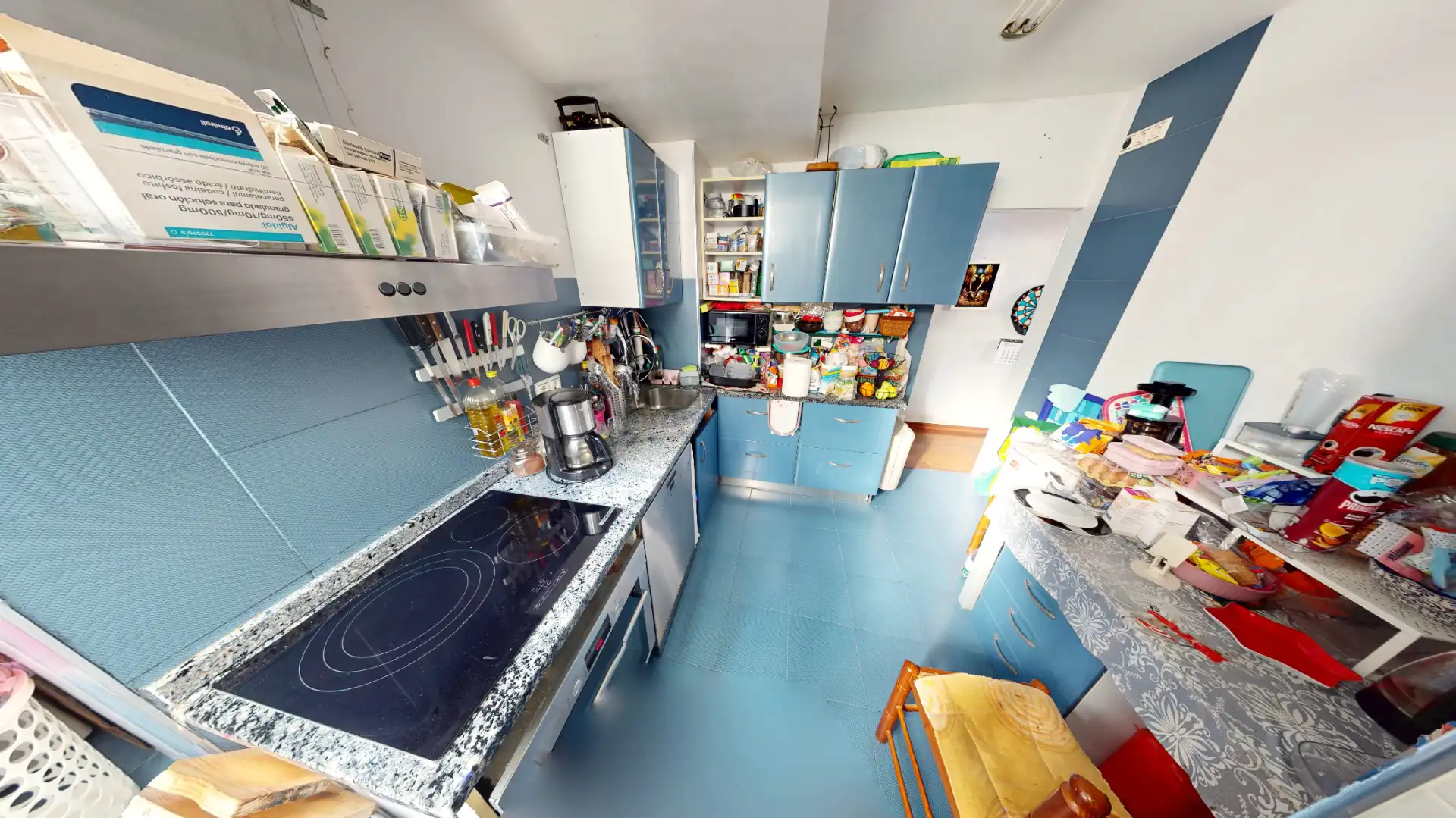 Küche von Wohnung zum Verkauf in Alicante / Alacant mit Klimaanlage, Heizung und Parkett