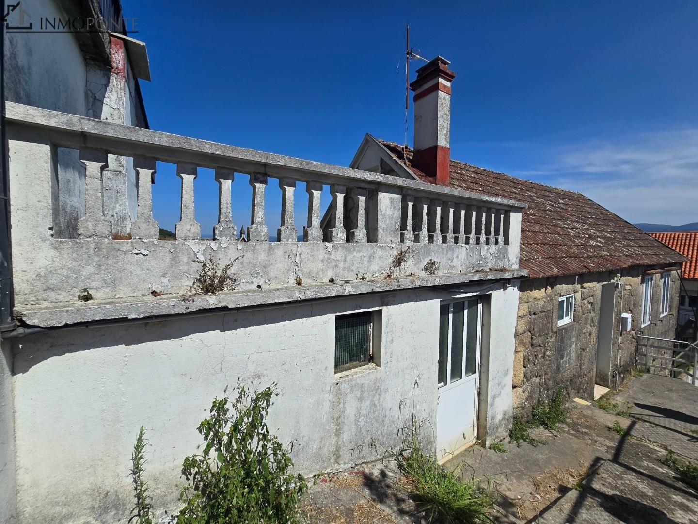Vista exterior de Casa o chalet en venta en Poio con Jardín privado