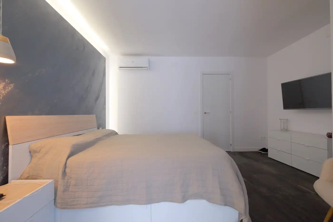 Dormitori de Casa o xalet en venda en Calpe / Calp amb Aire condicionat, Calefacció i Jardí privat