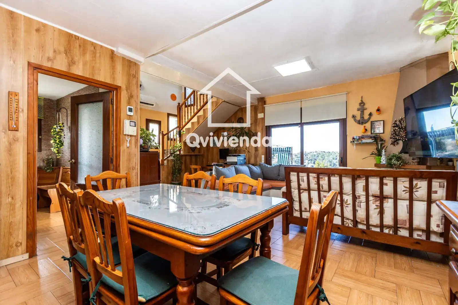 Sala de estar de Casa o chalet en venta en Lliçà d'Amunt con Aire acondicionado, Calefacción y Terraza