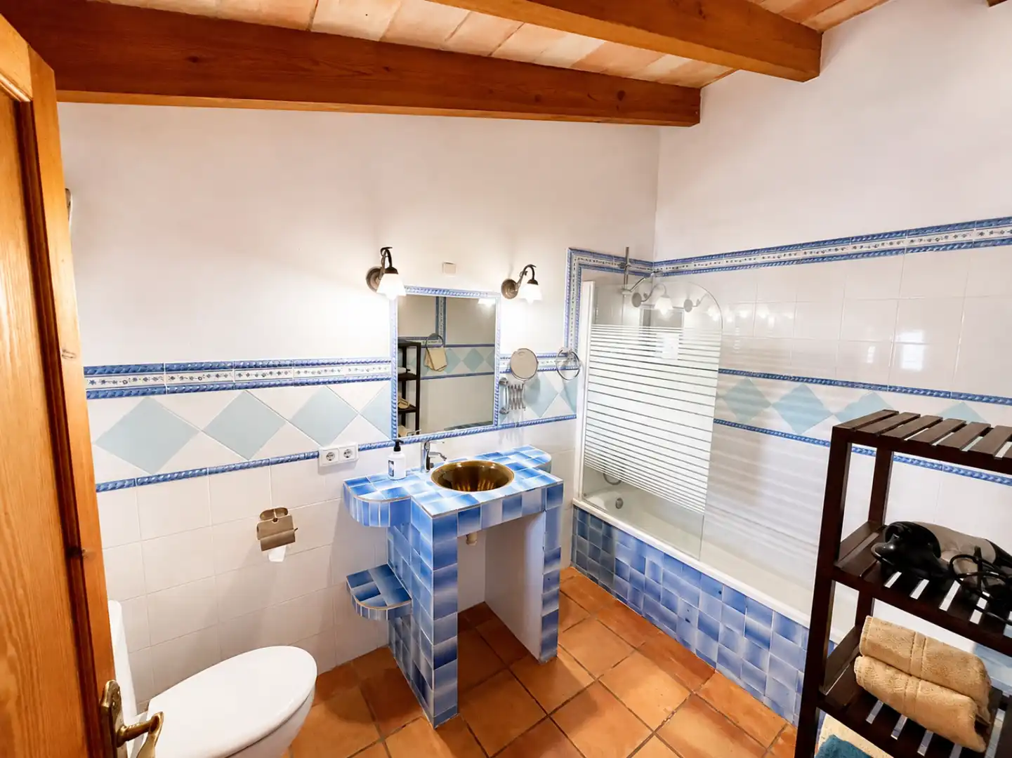 Baño de Casa o chalet de alquiler en Santanyí con Aire acondicionado, Calefacción y Terraza