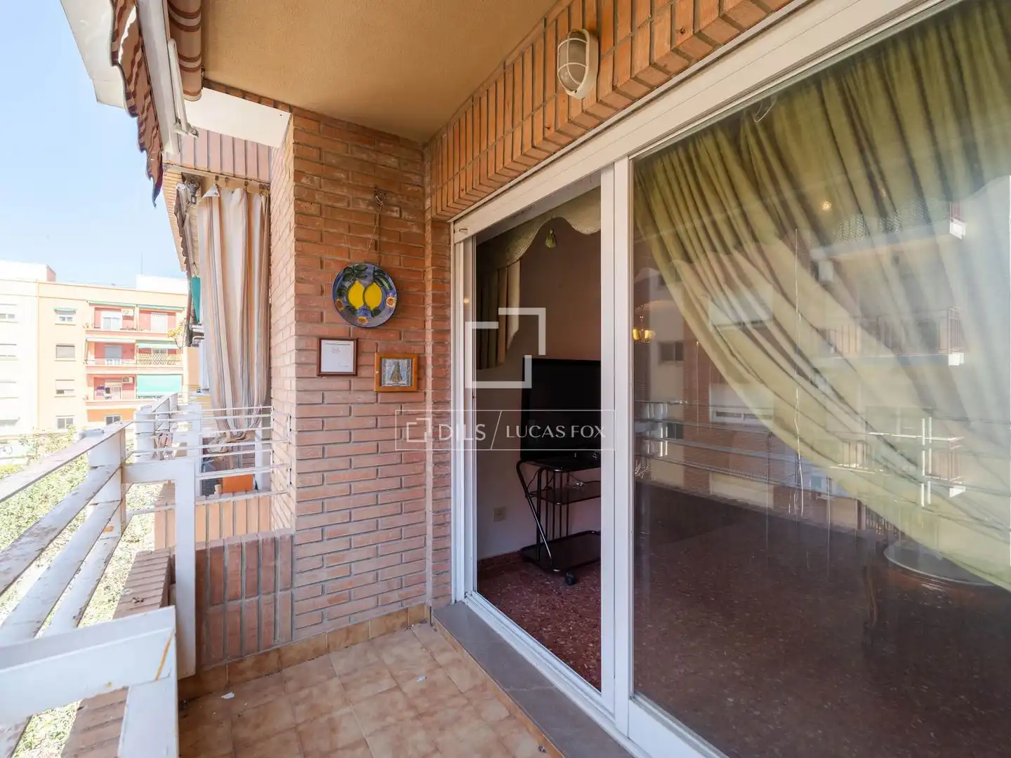 Terrasse von Wohnung zum Verkauf in Valencia mit Klimaanlage, Möbliert und Balkon