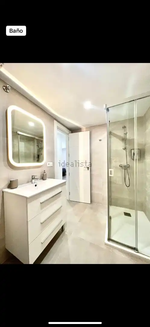 Bathroom of Flat for rent in Málaga  with Air Conditioner, Terrace and Furnished
