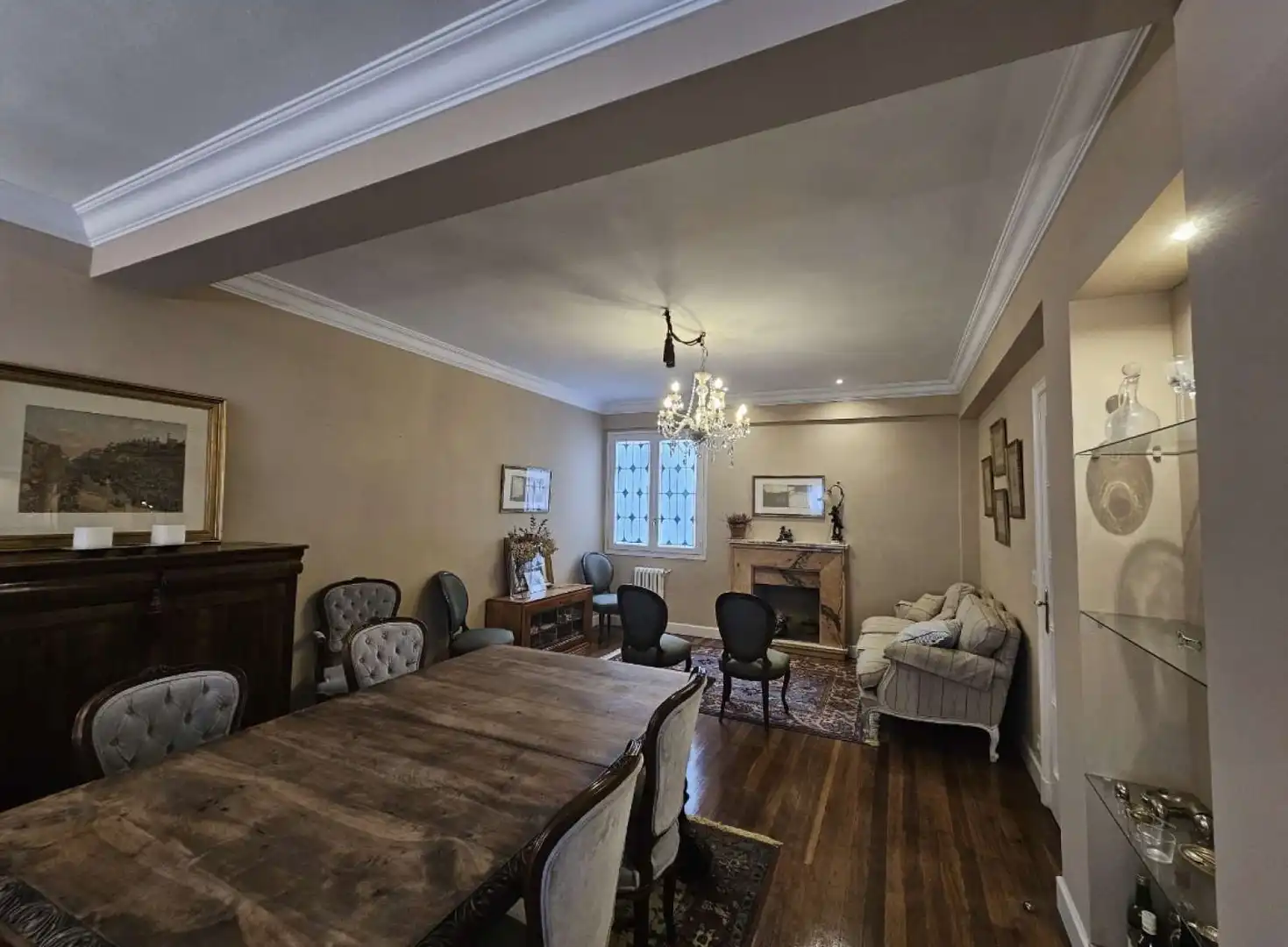 Comedor de Apartamento para compartir en  Pamplona / Iruña con Aire acondicionado, Terraza y Amueblado