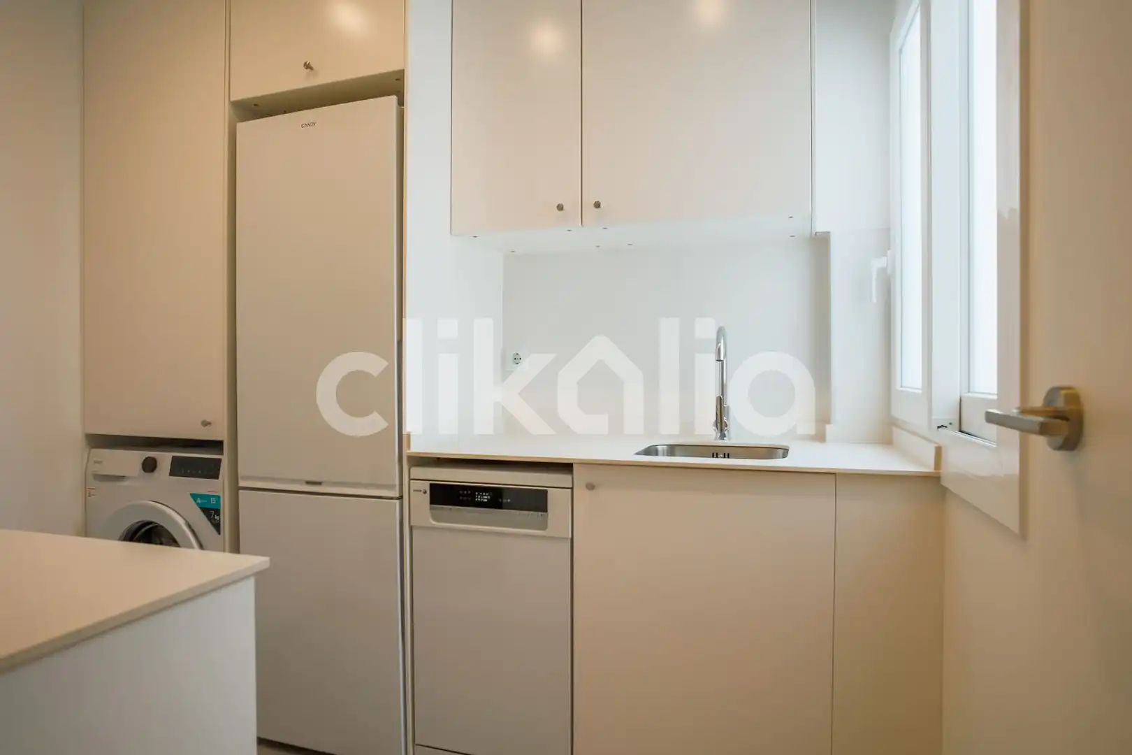 Küche von Wohnung zur Miete in Getafe mit Klimaanlage und Heizung
