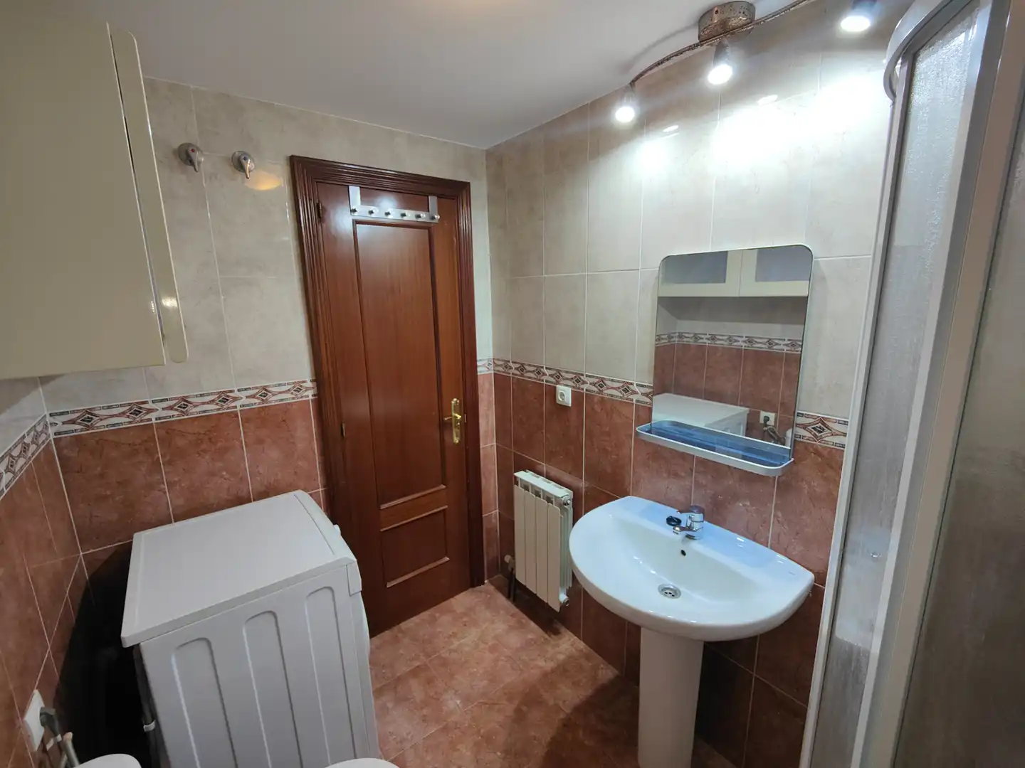 Baño de Apartamento en venta en Suances con Calefacción, Parquet y Trastero