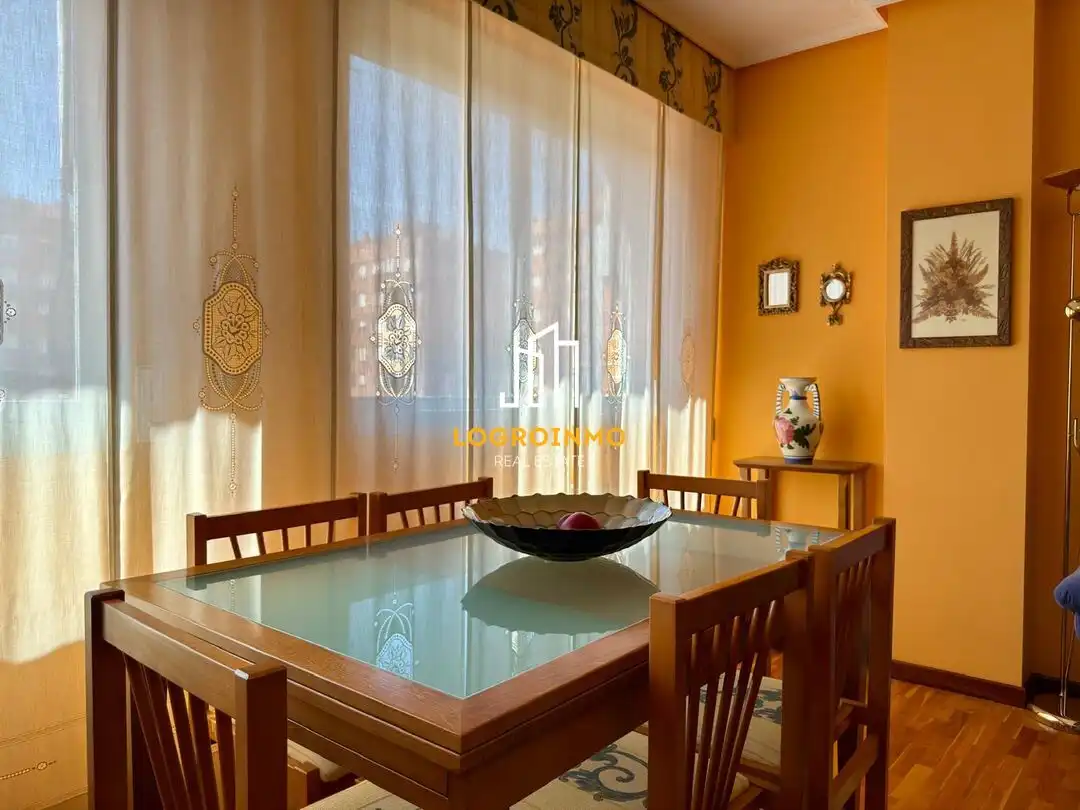Dining room of Flat for sale in  Logroño  with Heating, Storage room and Swimming Pool