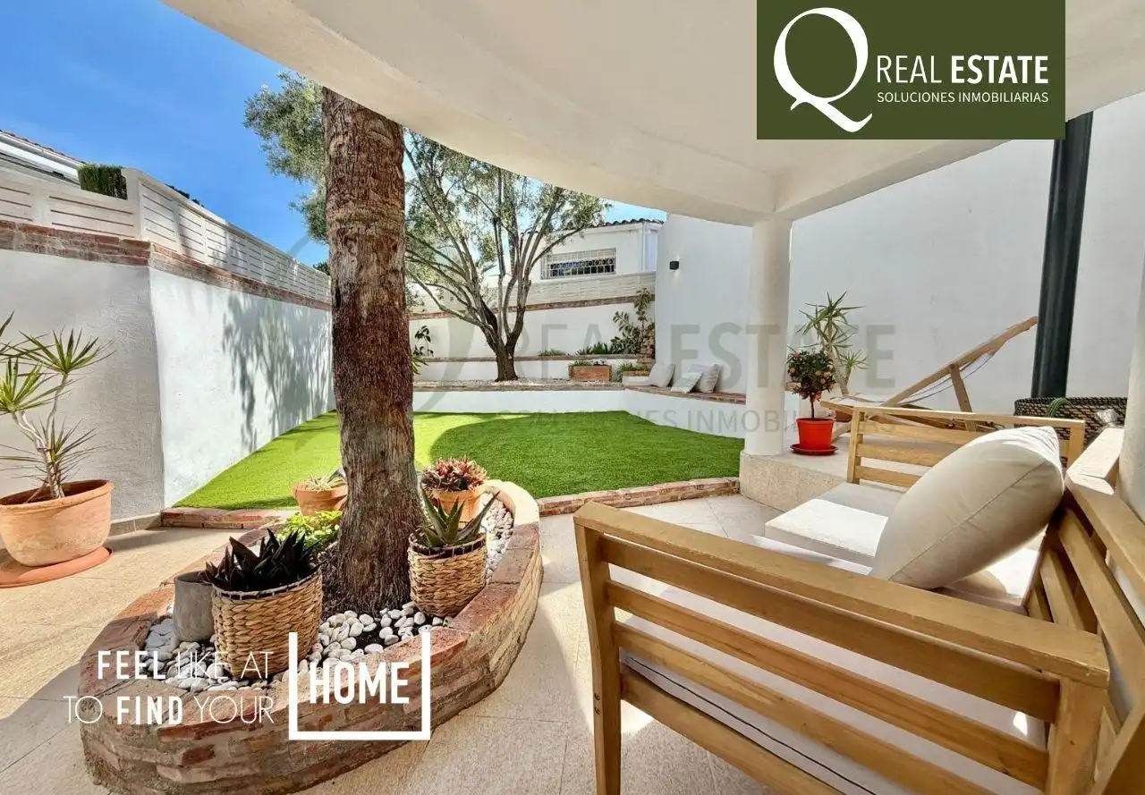 Terrace of Houses for sale in El Campello  with Air Conditioner, Heating and Private garden