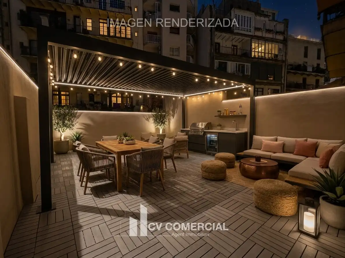 Wohnung mit Terrasse zum Verkauf in Ronda de Sant Pere