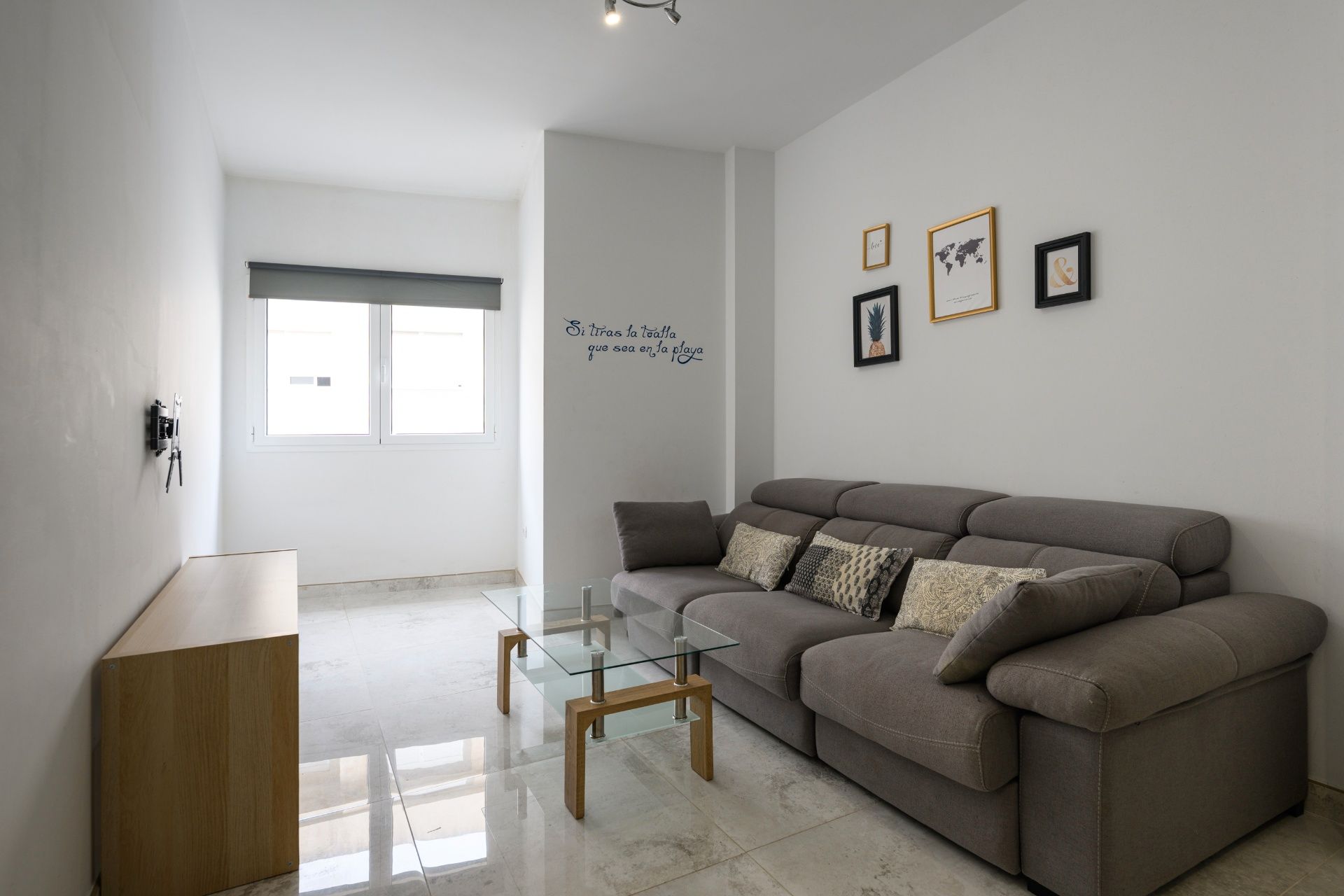 Sala de estar de Piso en venta en Las Palmas de Gran Canaria con Trastero y Amueblado