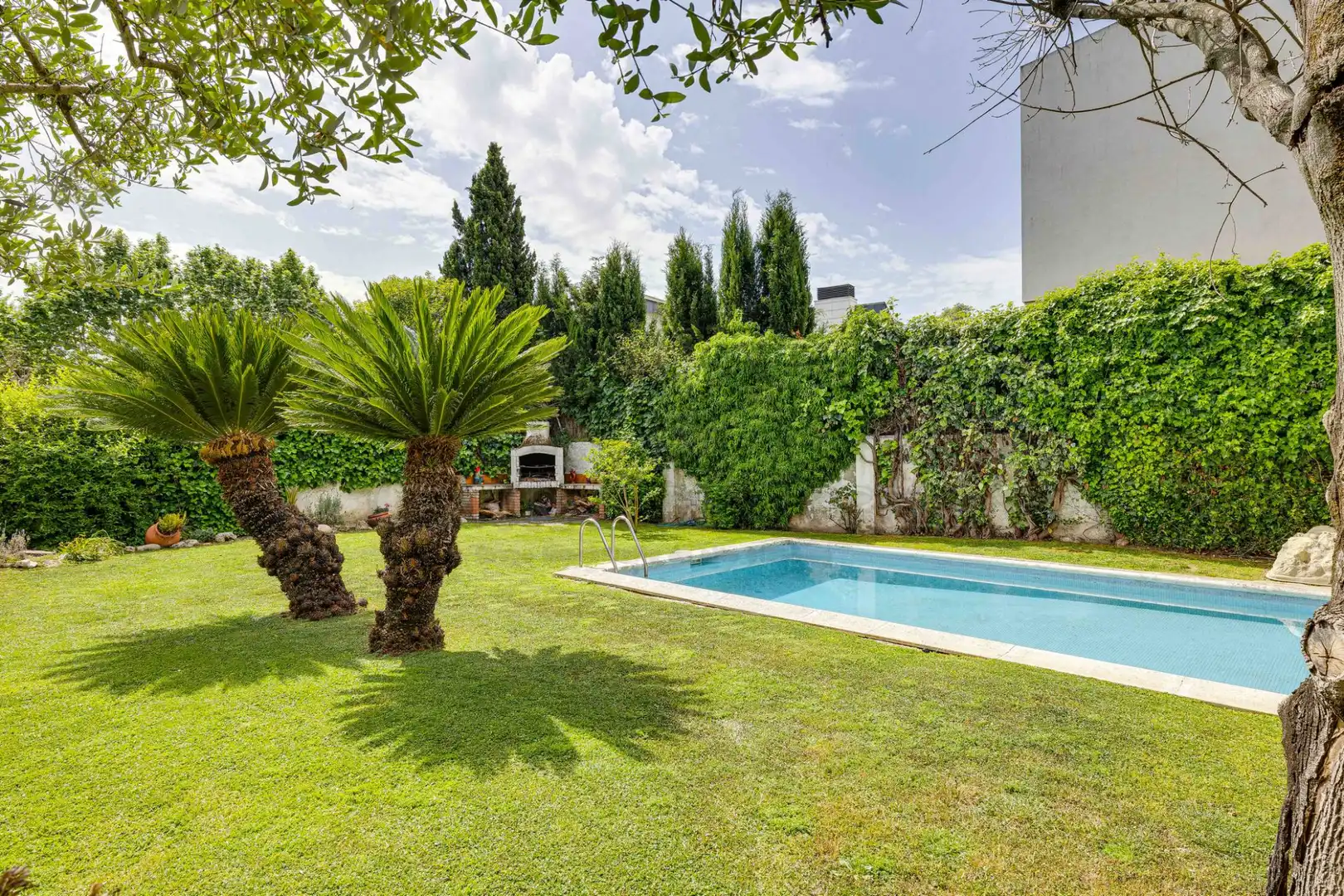 Jardín de Casa o chalet en venta en Sant Cugat del Vallès con Calefacción, Jardín privado y Parquet
