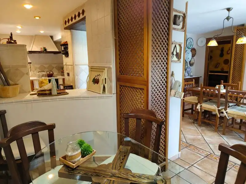 Cocina de Casa o chalet en venta en Bustarviejo con Calefacción, Parquet y Terraza