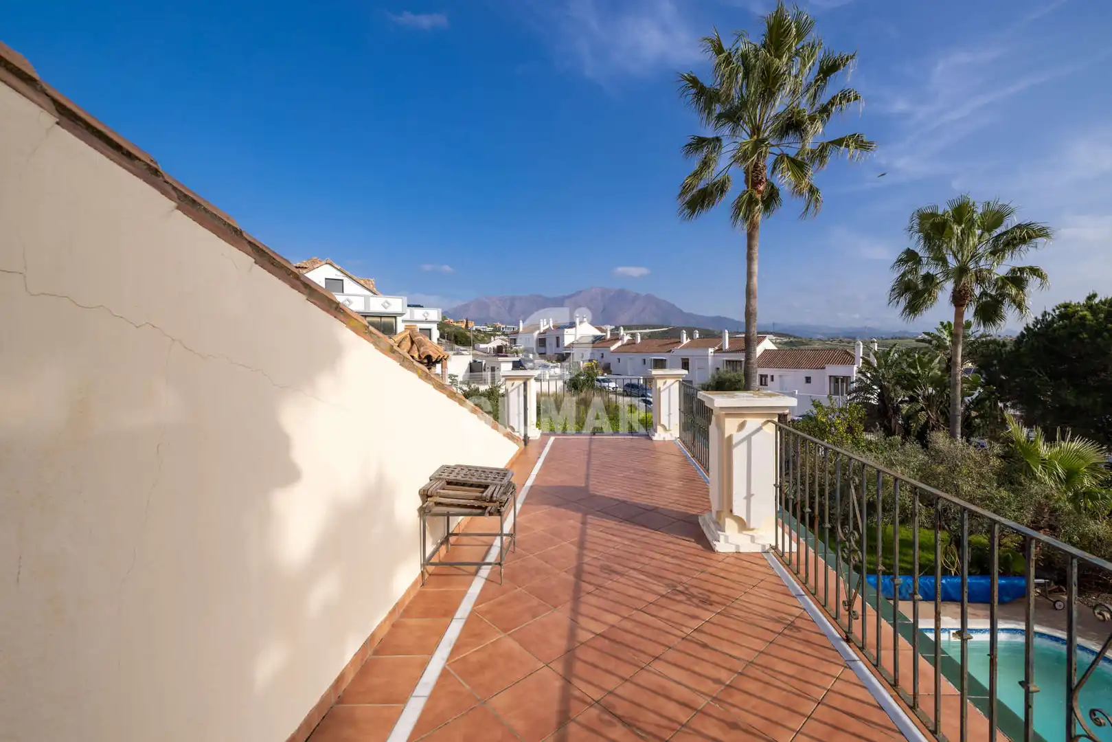 Terrassa de Casa o xalet en venda en Casares amb Calefacció, Jardí privat i Piscina