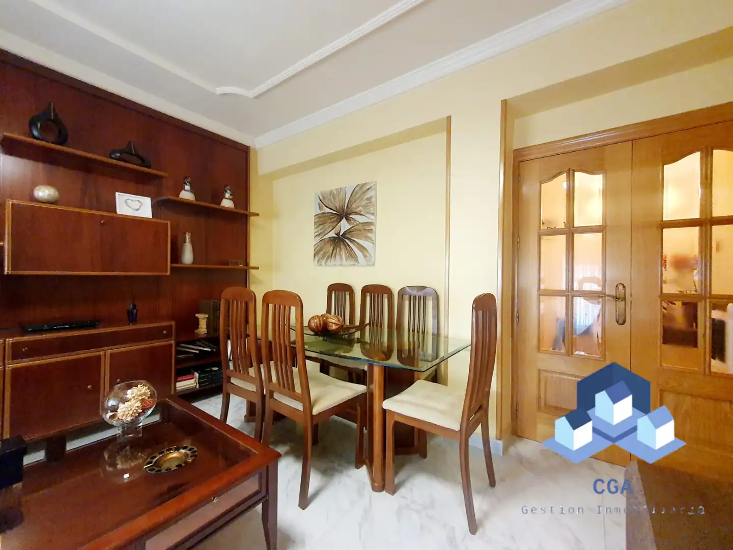 Dining room of Flat for sale in Lorca  with Storage room, Furnished and Oven