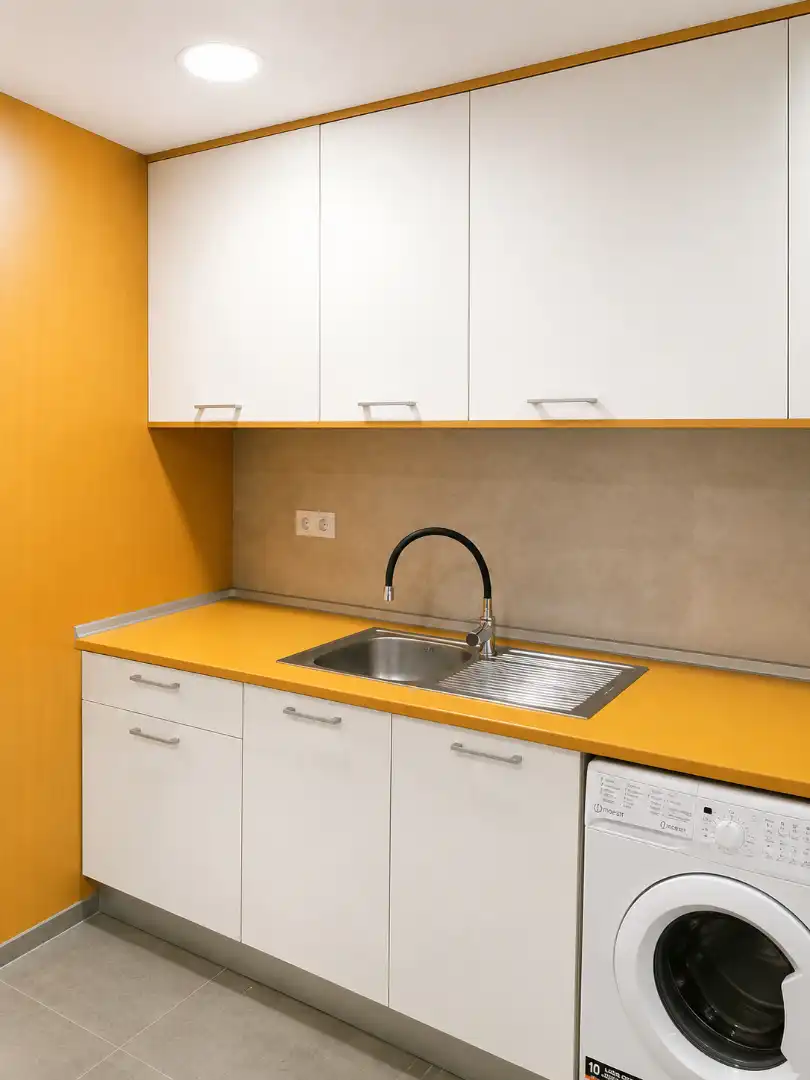 Küche von Wohnung zum Verkauf in El Espinar mit Heizung, Parkett und Abstellraum