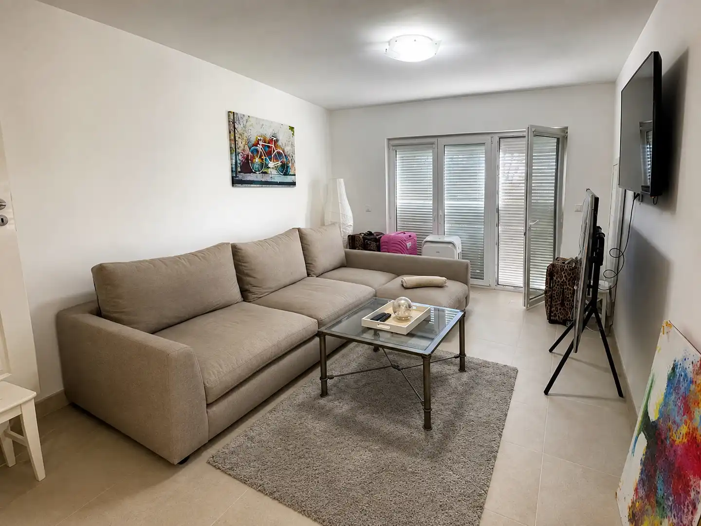 Living room of Detached homes for rent in Calvià  with Air Conditioner, Terrace and Furnished