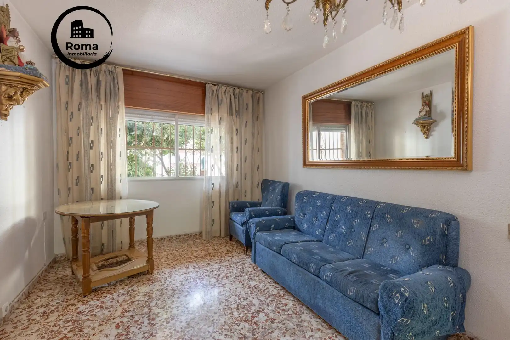 Sala de estar de Casa adosada en venta en Maracena con Aire acondicionado, Calefacción y Terraza