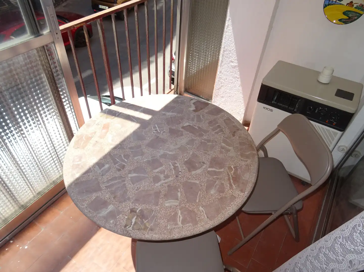Balcony of Flat for rent in Madrid  with Heating and Terrace