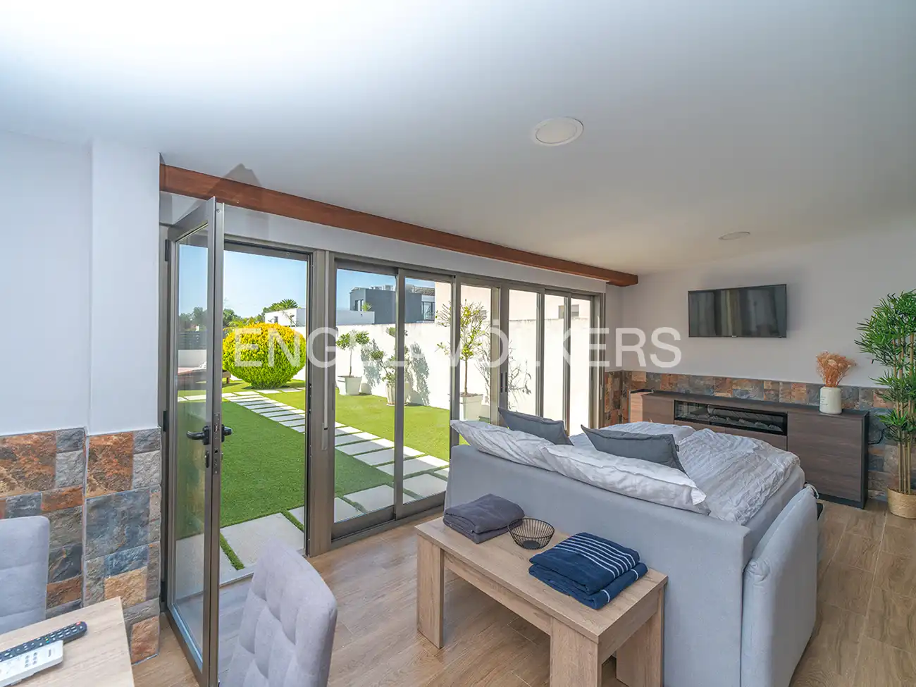 Terraza de Casa o chalet en venta en Santa Pola con Aire acondicionado, Calefacción y Jardín privado