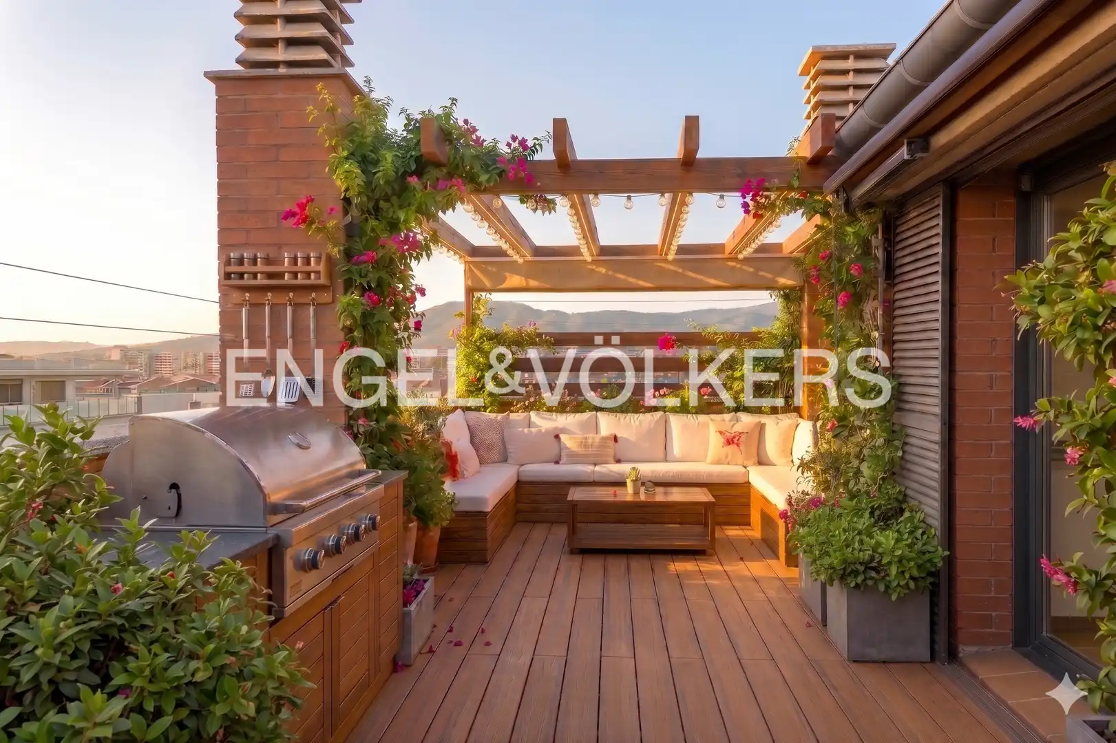 Terraza de Ático en venta en Sant Joan Despí con Aire acondicionado, Calefacción y Parquet