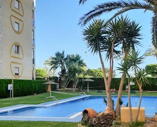 Piscina de Apartament en venda en Villajoyosa / La Vila Joiosa amb Aire condicionat, Calefacció i Jardí privat