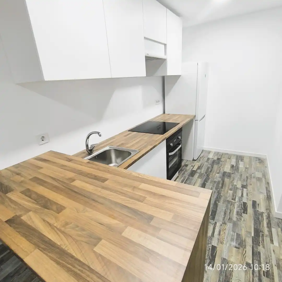 Cuina de Loft de lloguer en Collado Villalba amb Aire condicionat i Forn